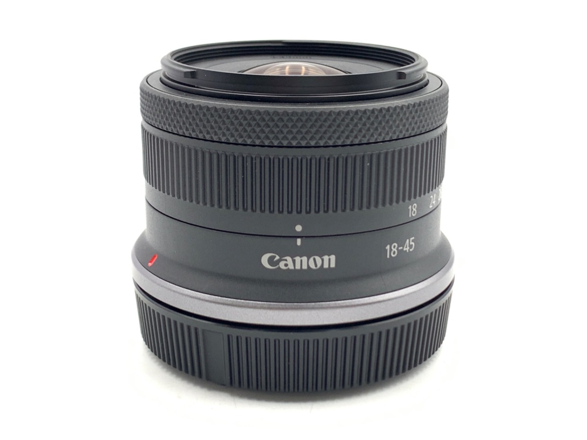 ✅ 【美品】Canon RF-S18-45mm 標準ズーム RFマウント RF-S18-45mm F4.5-6.3 IS STM：レンズ交換式カメラ・レンズ