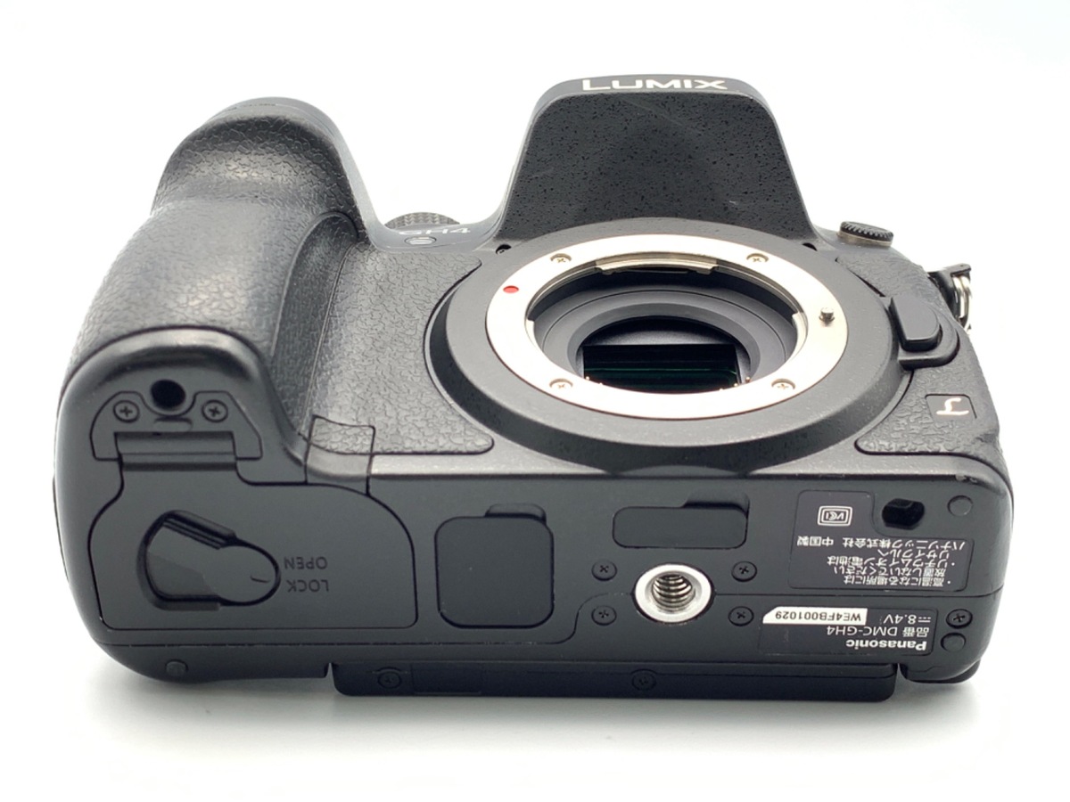 中古：B(並品)】パナソニック LUMIX DMC-GH4-K ボディ ブラック