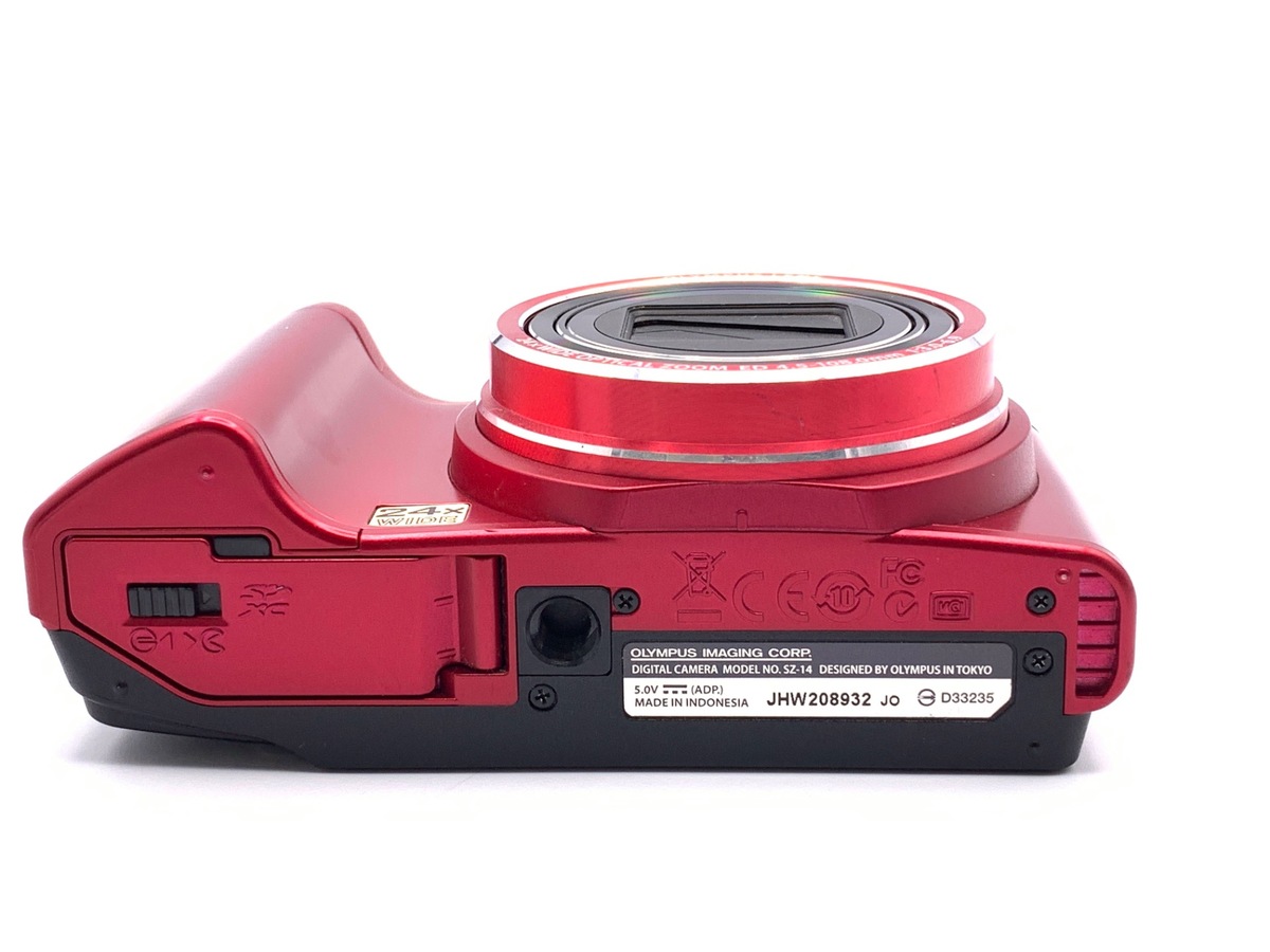 【中古】オリンパス SZ-14 レッド