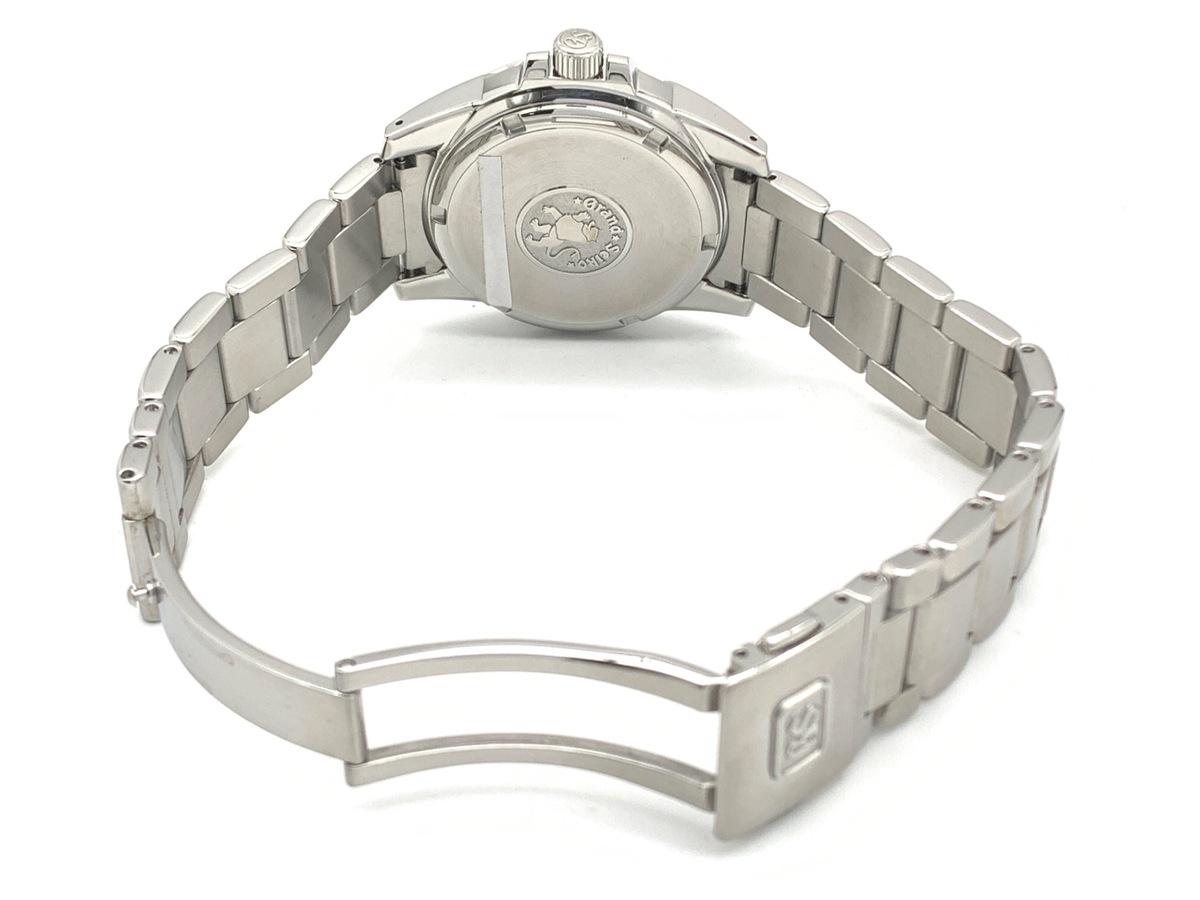 グランドセイコー スプリングドライブ シルバー SBGA015/9R65-0AG0 ステンレススティール