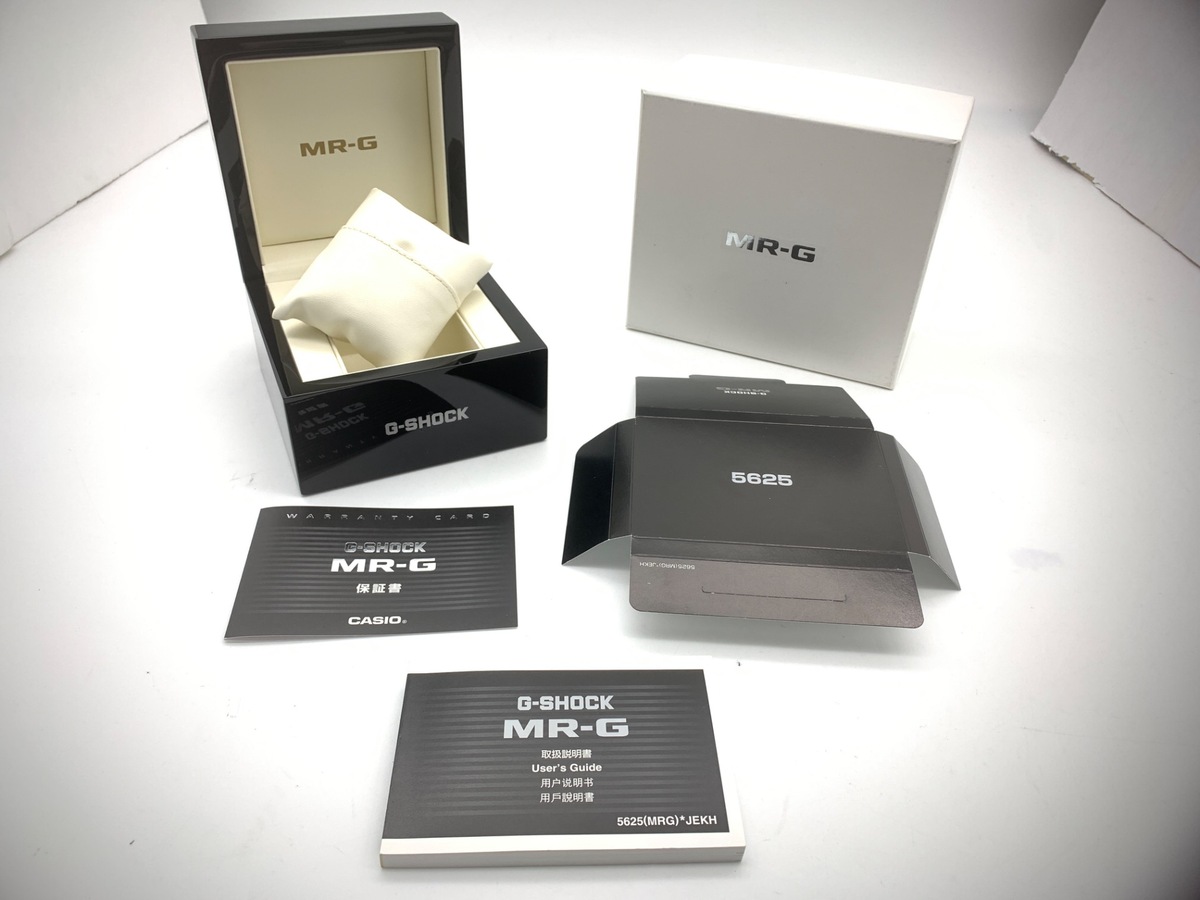 カシオ G-SHOCK ブラック MRG-B2000B-1AJR チタン