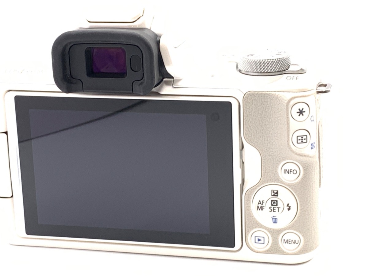 【中古】キヤノン EOS Kiss M ボディ ホワイト