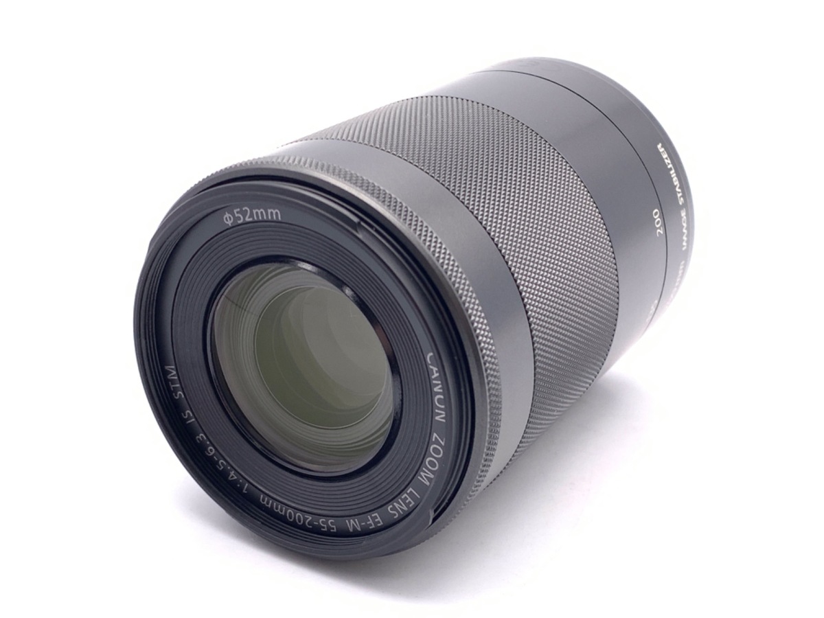 【中古】キヤノン EF-M55-200mm F4.5-6.3 IS STM