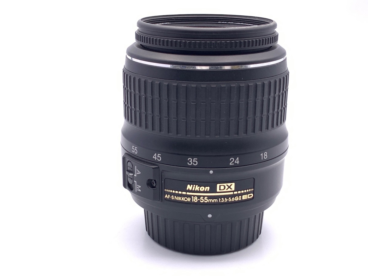 【中古】ニコン AF-S DX Zoom Nikkor ED18-55mm F3.5-5.6G II BK