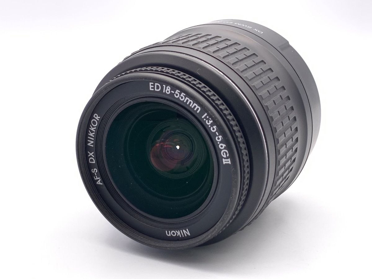 【中古】ニコン AF-S DX Zoom Nikkor ED18-55mm F3.5-5.6G II BK