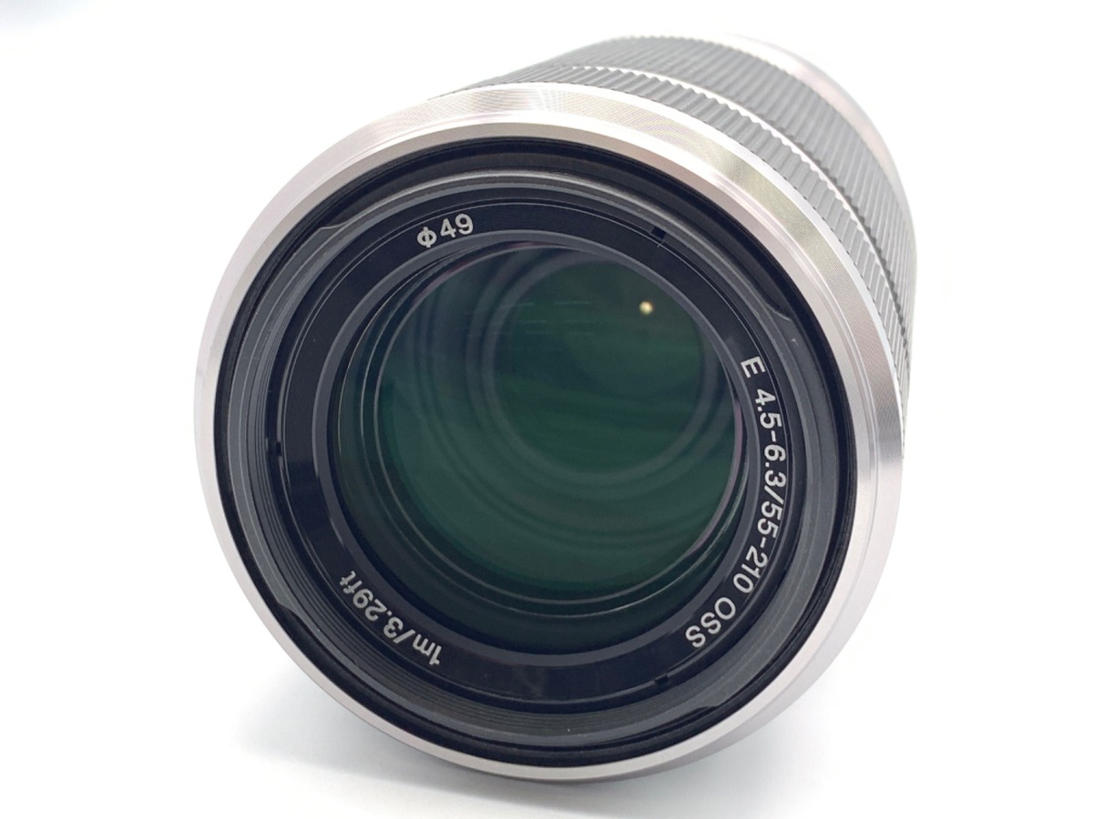 【中古】ソニー E 55-210mm F4.5-6.3 OSS [SEL55210S] シルバー