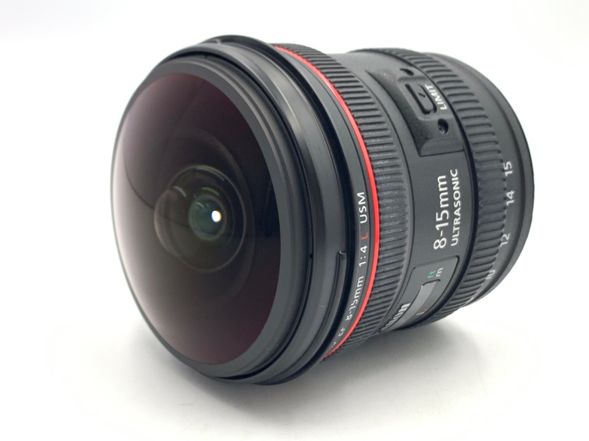 【中古】キヤノン EF8-15mm F4L フィッシュアイ USM