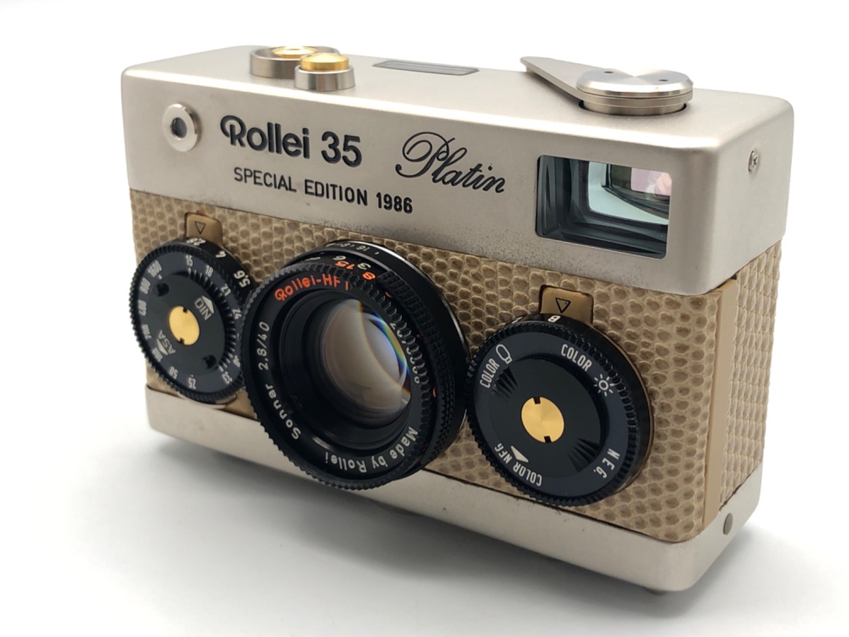 中古：AB(良品)】Rollei（ローライ） 35 PLATIN SPECIAL EDITION1986