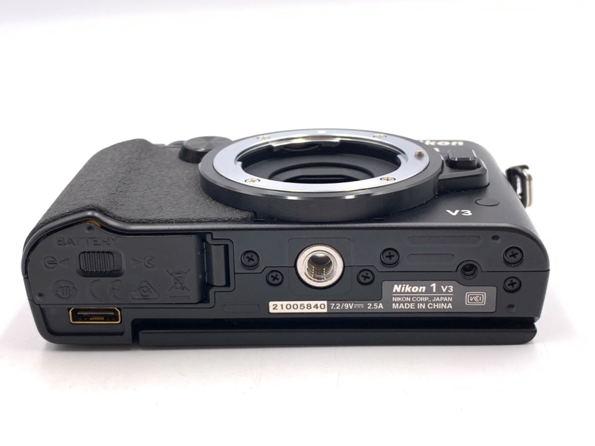 中古：AB(良品)】ニコン Nikon1 V3 ボディ ブラック | 2403280865846
