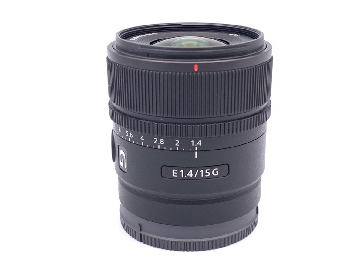 【中古美品】15mm F1.4 G SEL15F14G Amazon.com : Sony E 15mm F1.4 G APS-C Large Aperture Wide Angle G