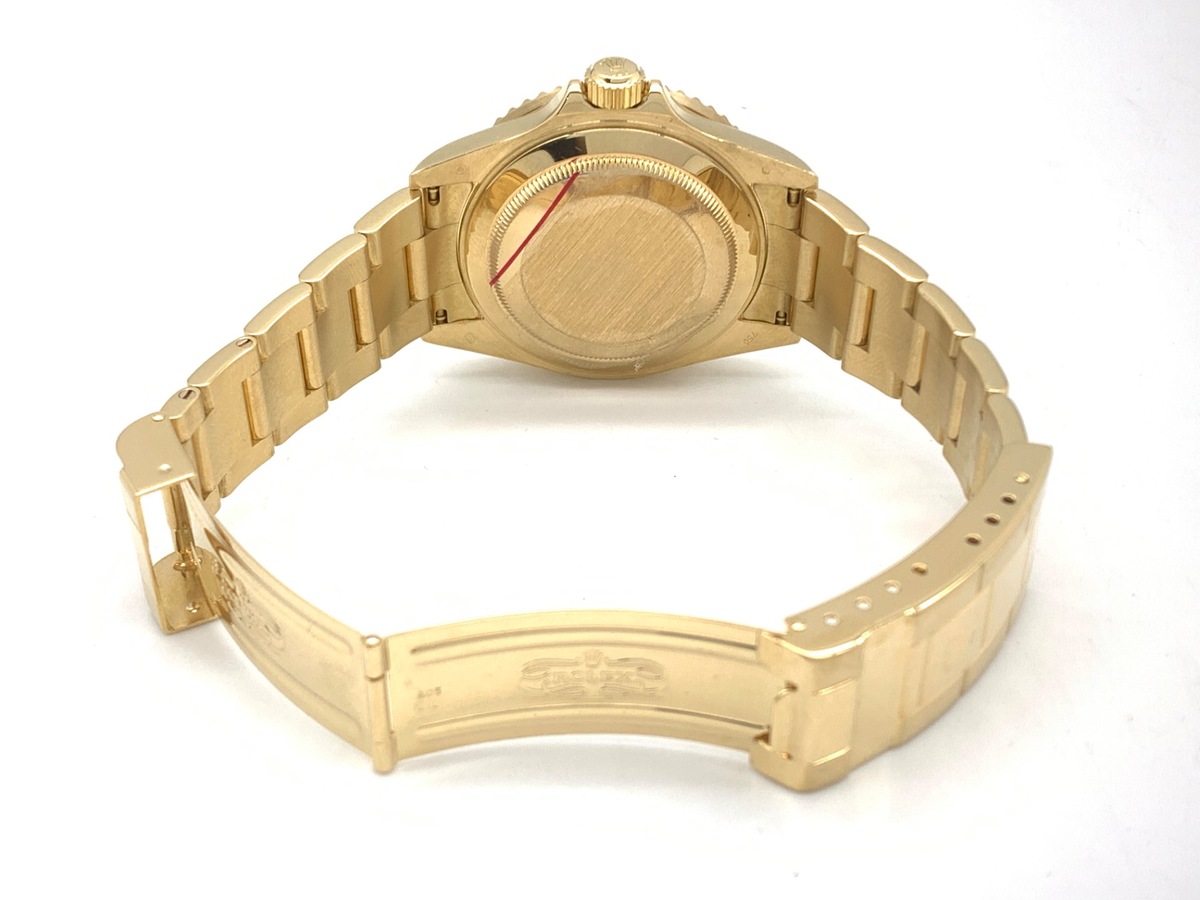 ロレックス(ROLEX) サブマリーナー デイト ブルー 16618 イエローゴールド