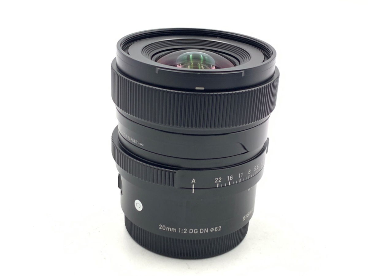 【中古】シグマ 20mm F2 DG DN Contemporary ソニーE用