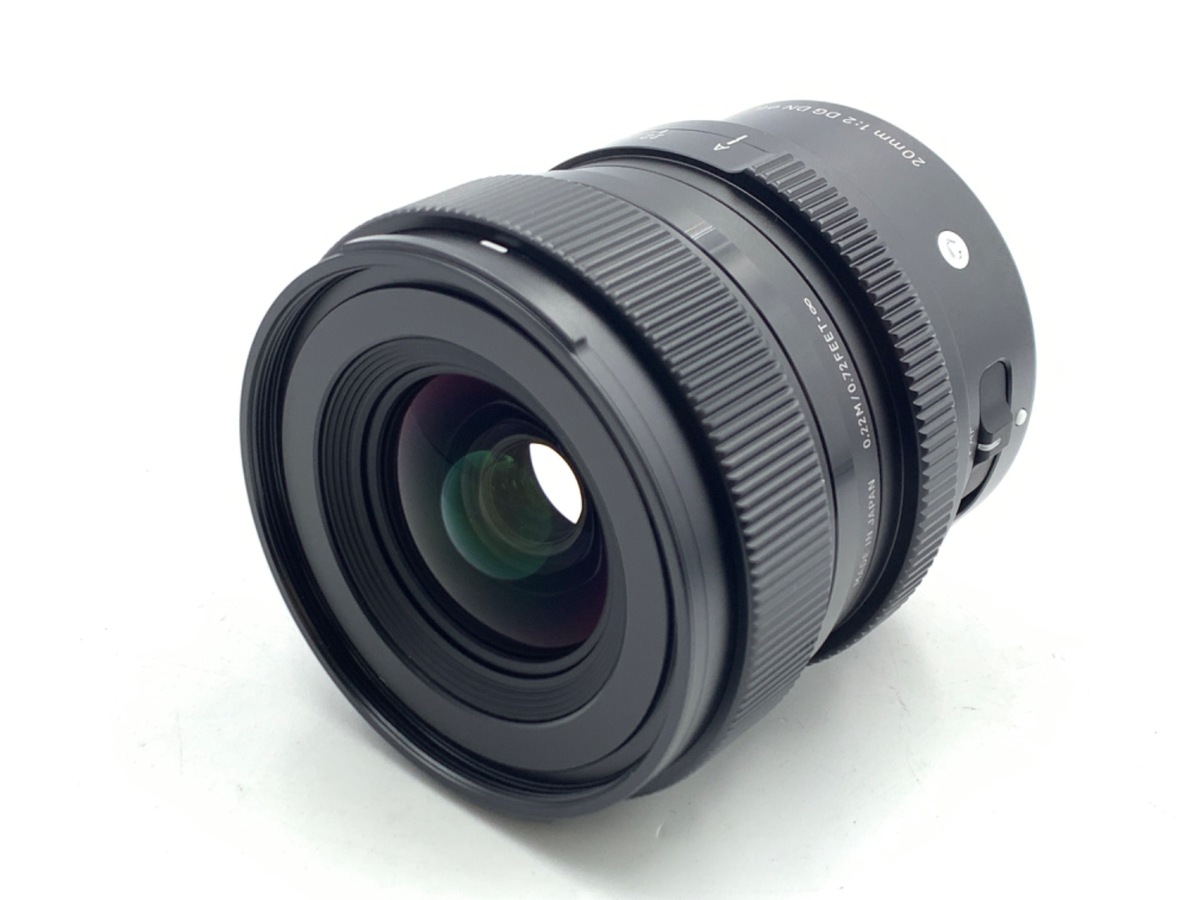 【中古】シグマ 20mm F2 DG DN Contemporary ソニーE用
