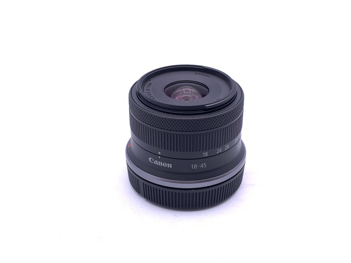 中古：AB(良品)】キヤノン RF-S18-45mm F4.5-6.3 IS STM