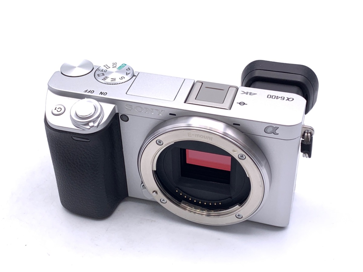 中古：AB(良品)】ソニー α6400 ボディ シルバー [ILCE-6400 S