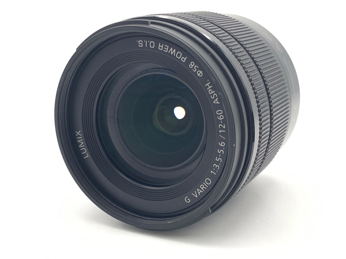 【中古】パナソニック LUMIX G VARIO 12-60mm F3.5-5.6 ASPH.POWER O.I.S. [H-FS12060]