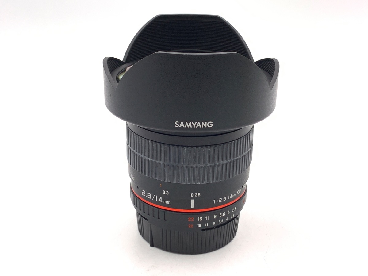 【中古】サムヤン 14mm F2.8 ED AS IF UMC ニコンF(AE)