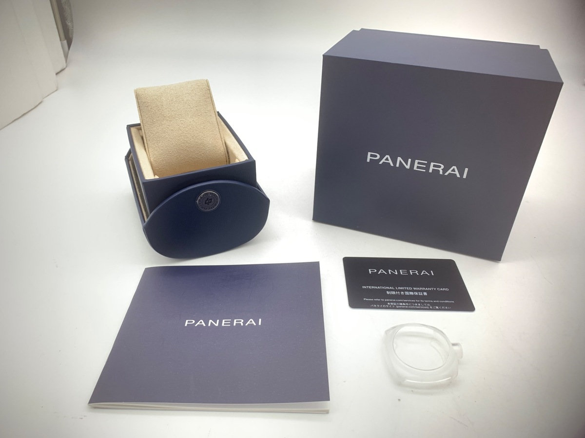 パネライ ラジオミール クアランタ グリーン PAM01386 ステンレススティール