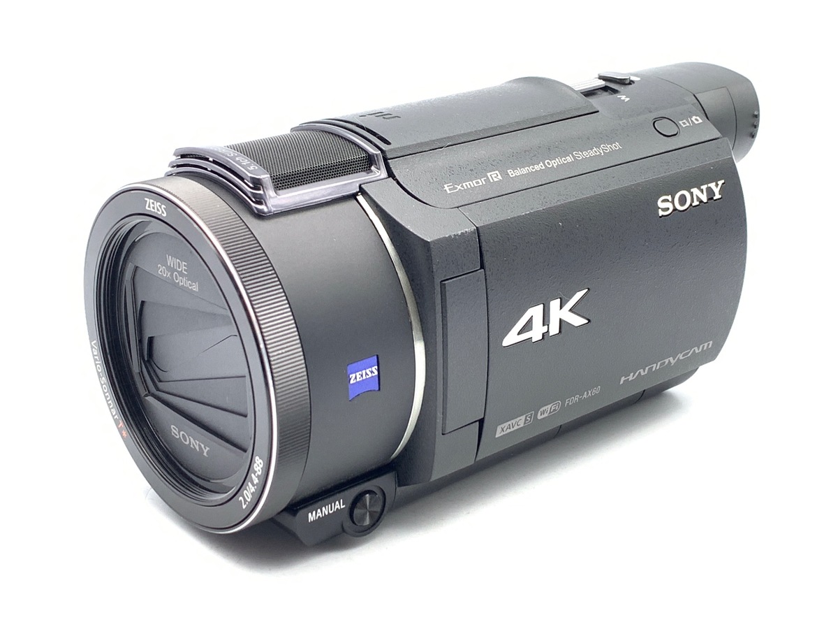 中古：AB(良品)】ソニー デジタル4Kビデオカメラレコーダー FDR-AX60 B