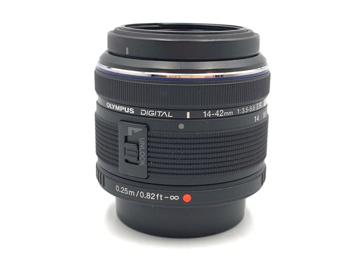 【中古】オリンパス M.ZUIKO DIGITAL 14-42mm F3.5-5.6 II R ブラック