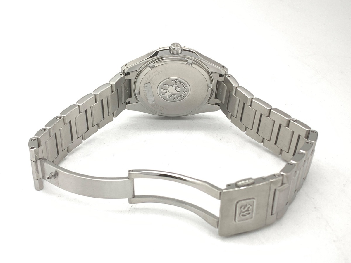 グランドセイコー クォーツ ブラック SBGV015/9F82-0AD0 ステンレススティール