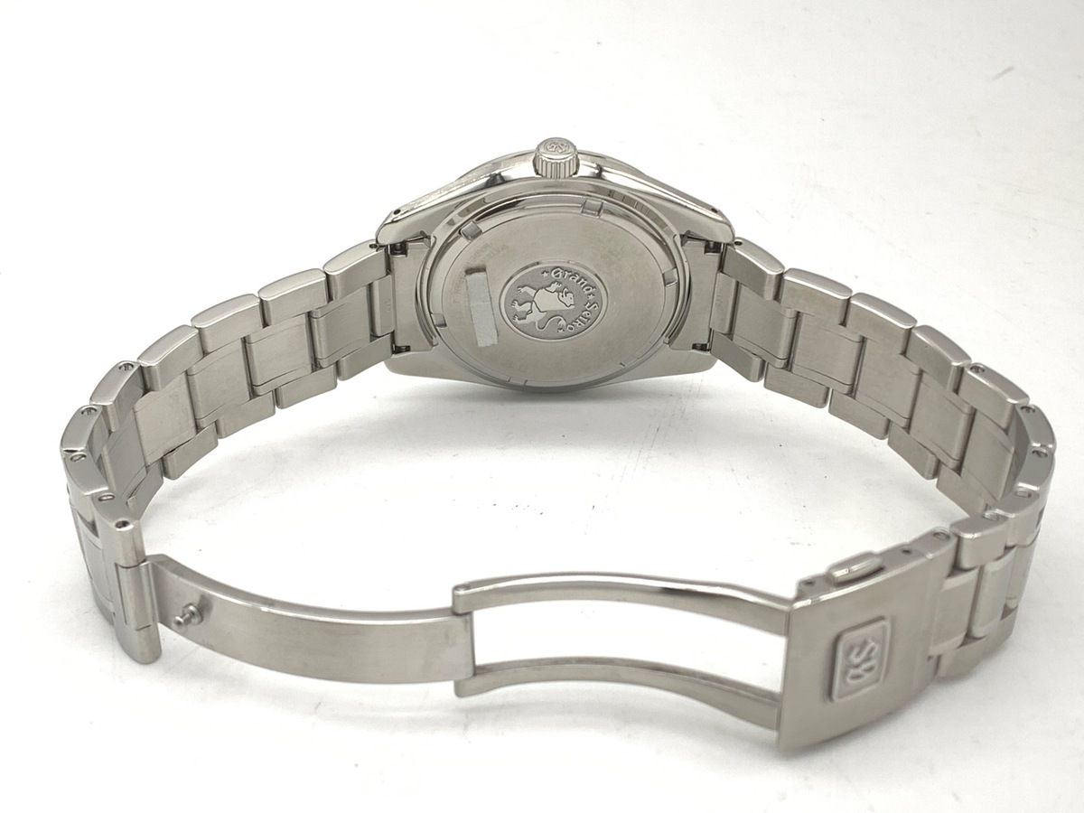 グランドセイコー クォーツ ブラック SBGV007/9F82-0AA0 ステンレススティール