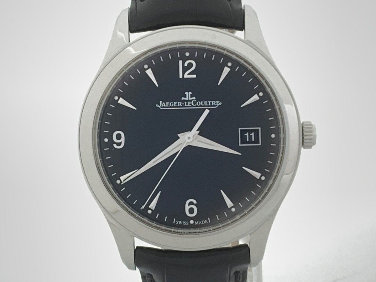 ジャガー・ルクルト マスター コントロール ブラック Q1548470 ステンレススティール