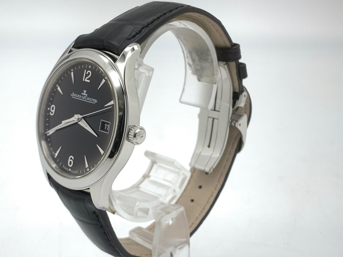 ジャガー・ルクルト マスター コントロール ブラック Q1548470 ステンレススティール