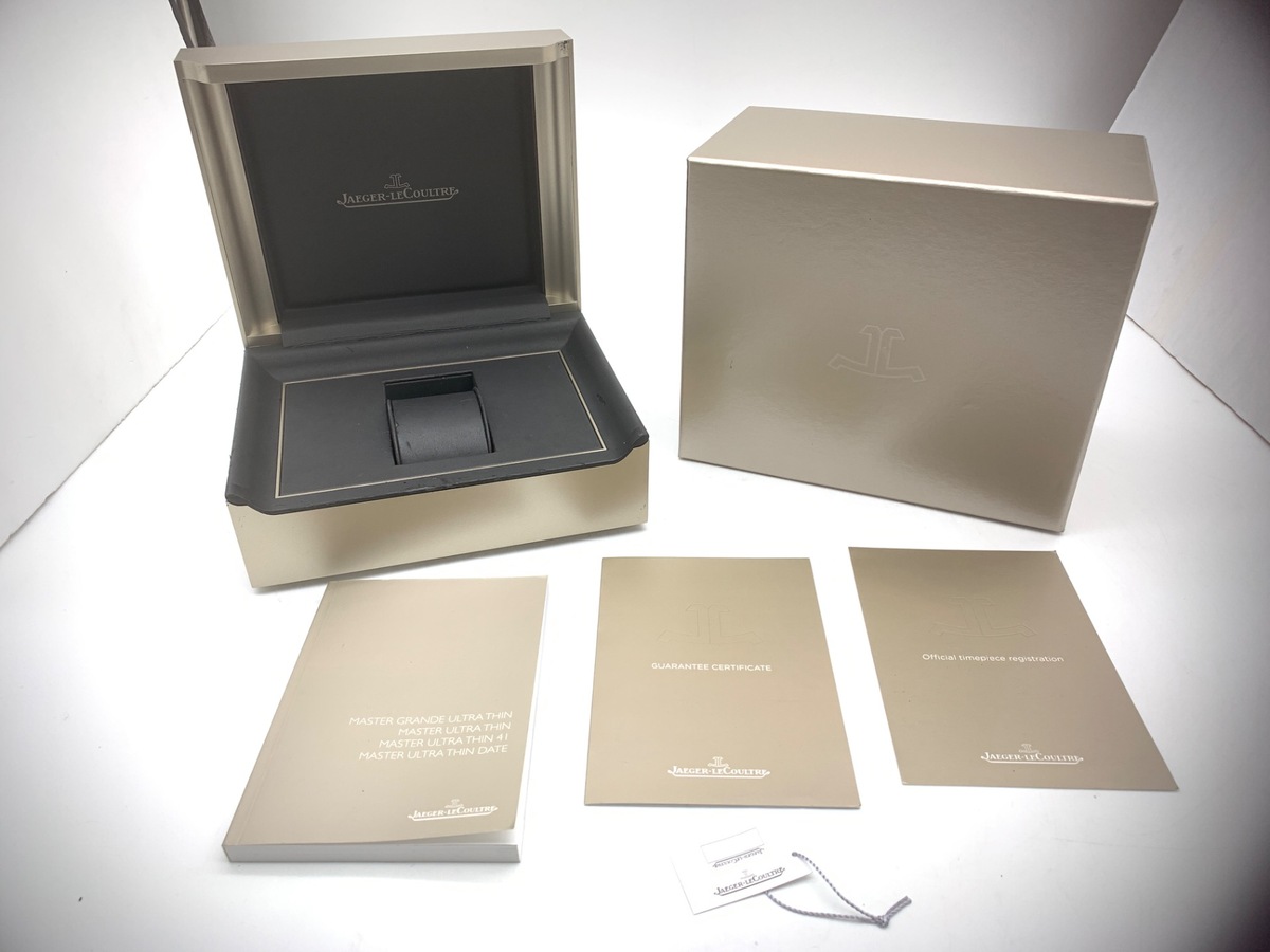 ジャガー・ルクルト マスター ウルトラスリム シルバー Q1288420 ステンレススティール デイト