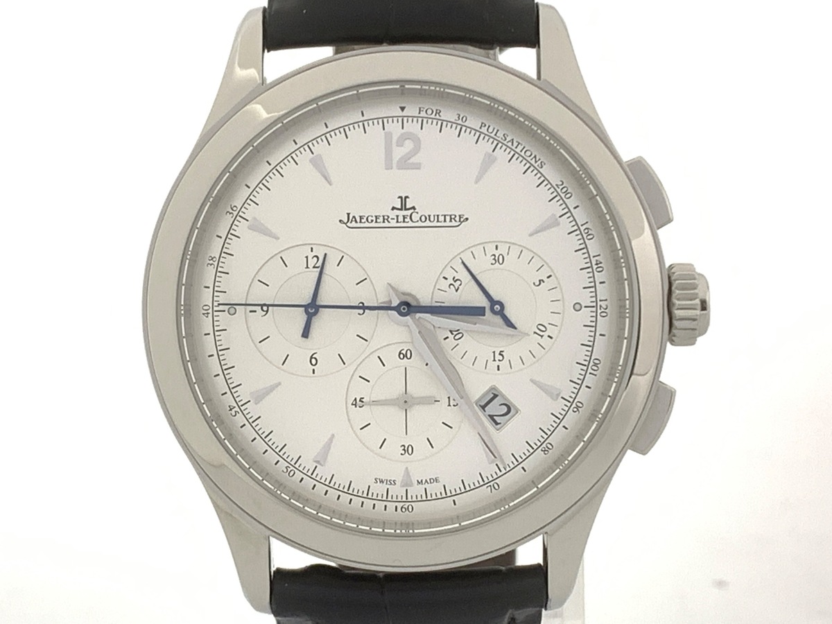ジャガー・ルクルト マスター クロノグラフ シルバー Q1538420 ステンレススティール