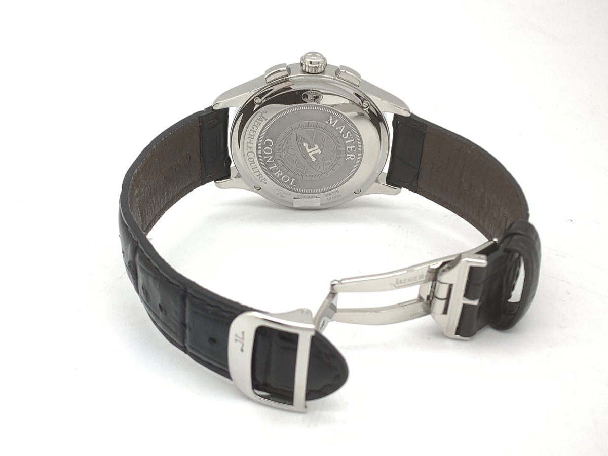 ジャガー・ルクルト マスター クロノグラフ シルバー Q1538420 ステンレススティール