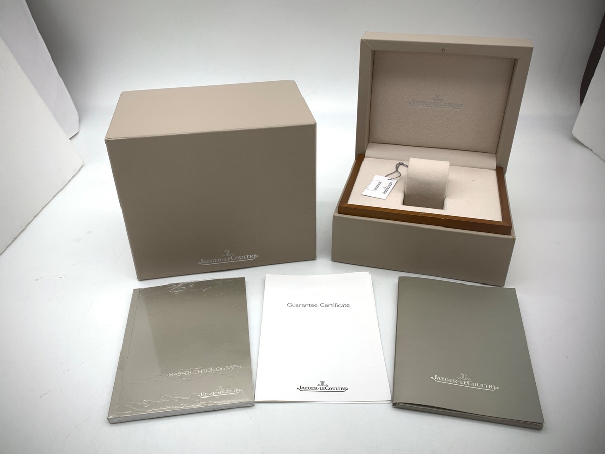 ジャガー・ルクルト マスター クロノグラフ シルバー Q1538420 ステンレススティール