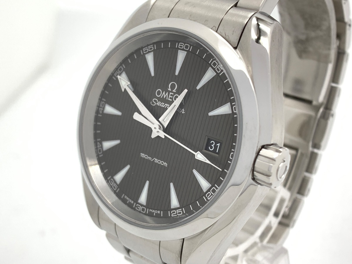 オメガ(OMEGA) シーマスター アクアテラ グレー 231.10.39.60.06.001 ステンレススティール