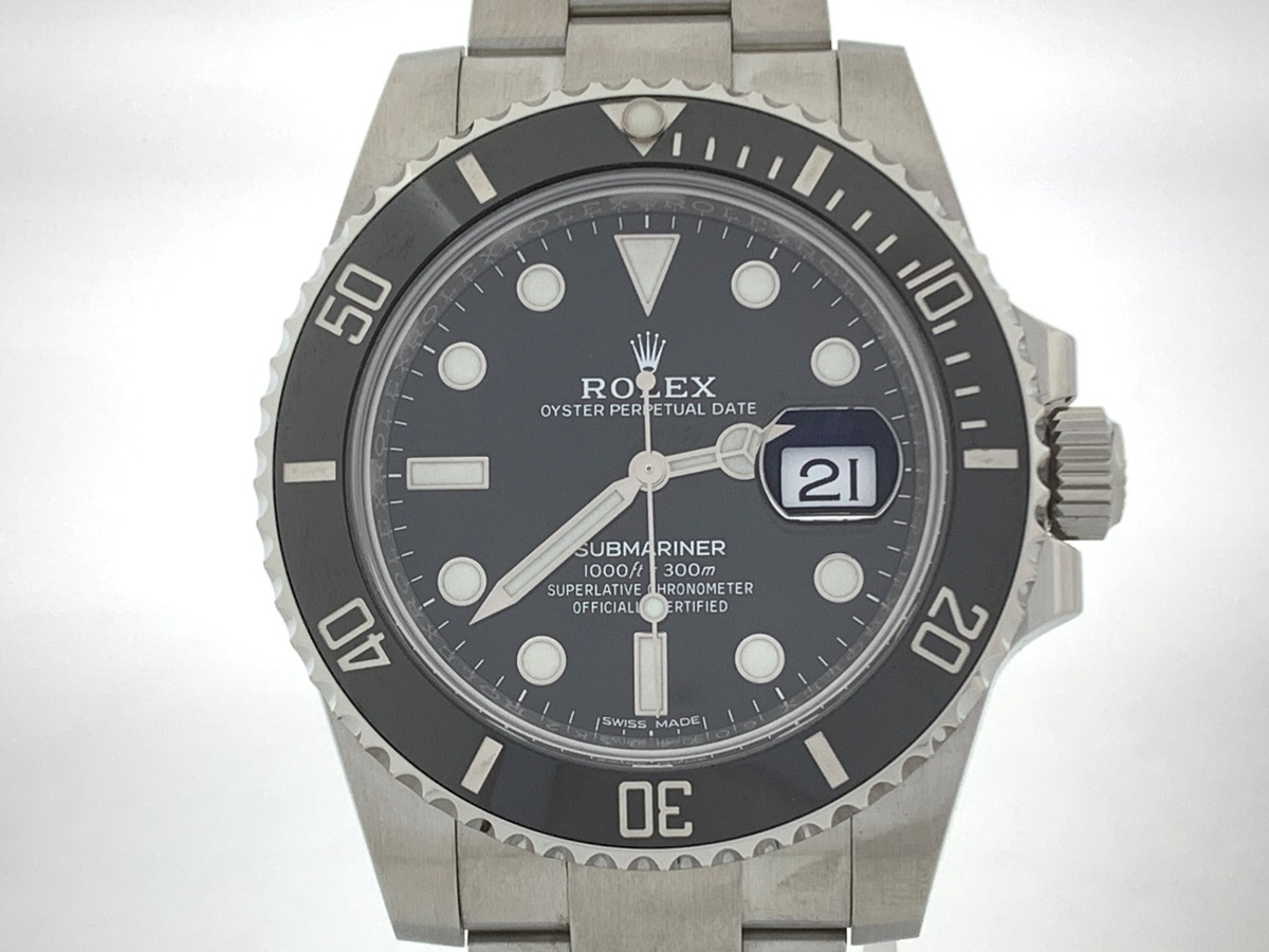 ロレックス(ROLEX) サブマリーナー デイト ブラック 116610LN ステンレススティール