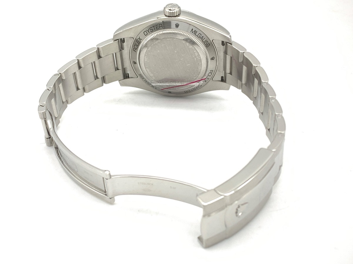 ロレックス(ROLEX) ミルガウス Zブルー 116400GV ステンレススティール