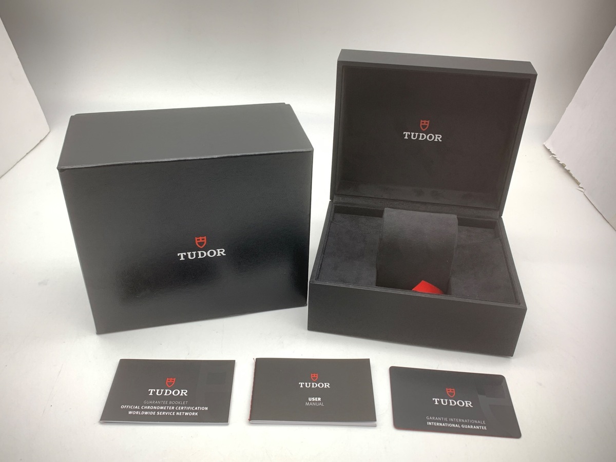 チューダー ブラックベイ 41 ブラック 79230B ステンレススティール ブルーベゼル SSブレス