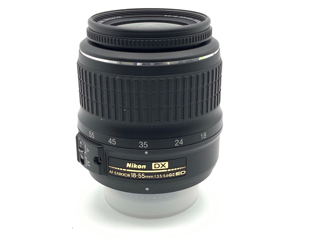 【中古】ニコン AF-S DX Zoom Nikkor ED18-55mm F3.5-5.6G II BK