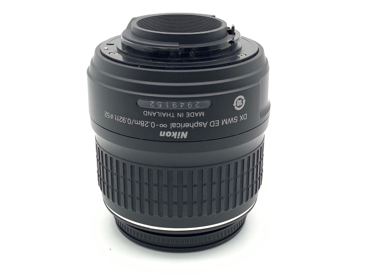 【中古】ニコン AF-S DX Zoom Nikkor ED18-55mm F3.5-5.6G II BK