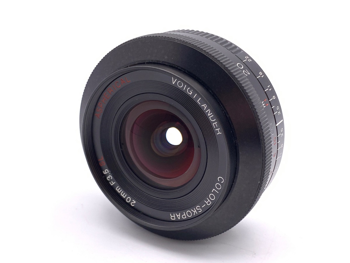 【中古】フォクトレンダー COLOR SKOPAR 20mm/F3.5 SLII Aspherical EF