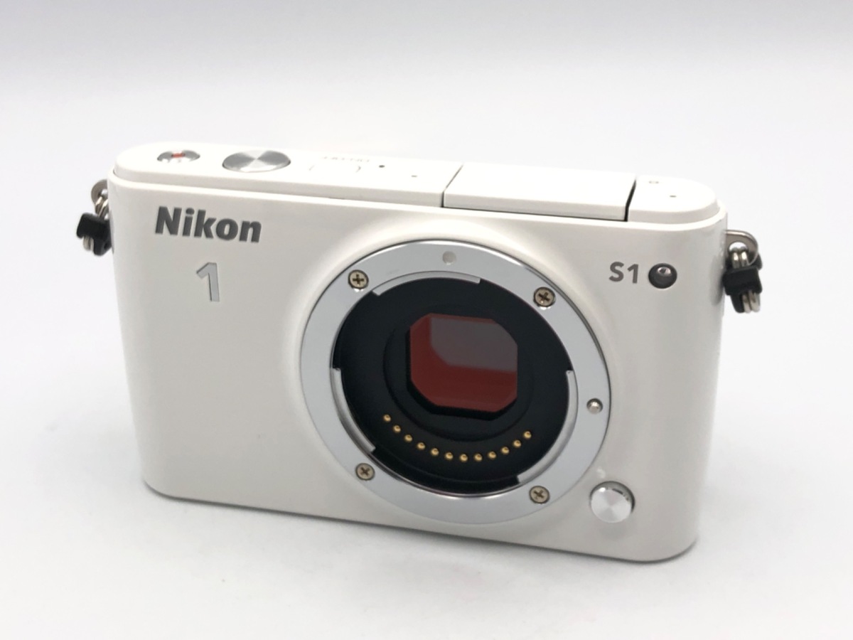 Nikon1 S1 ボディ ホワイト 中古：B(並品)】ニコン Nikon1 S1 ボディ ホワイト | 2403281075183
