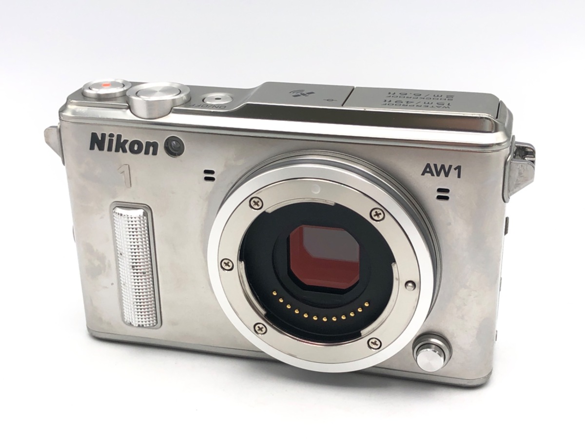 中古：B(並品)】ニコン Nikon 1 AW1 ボディ シルバー | 2403281075213 