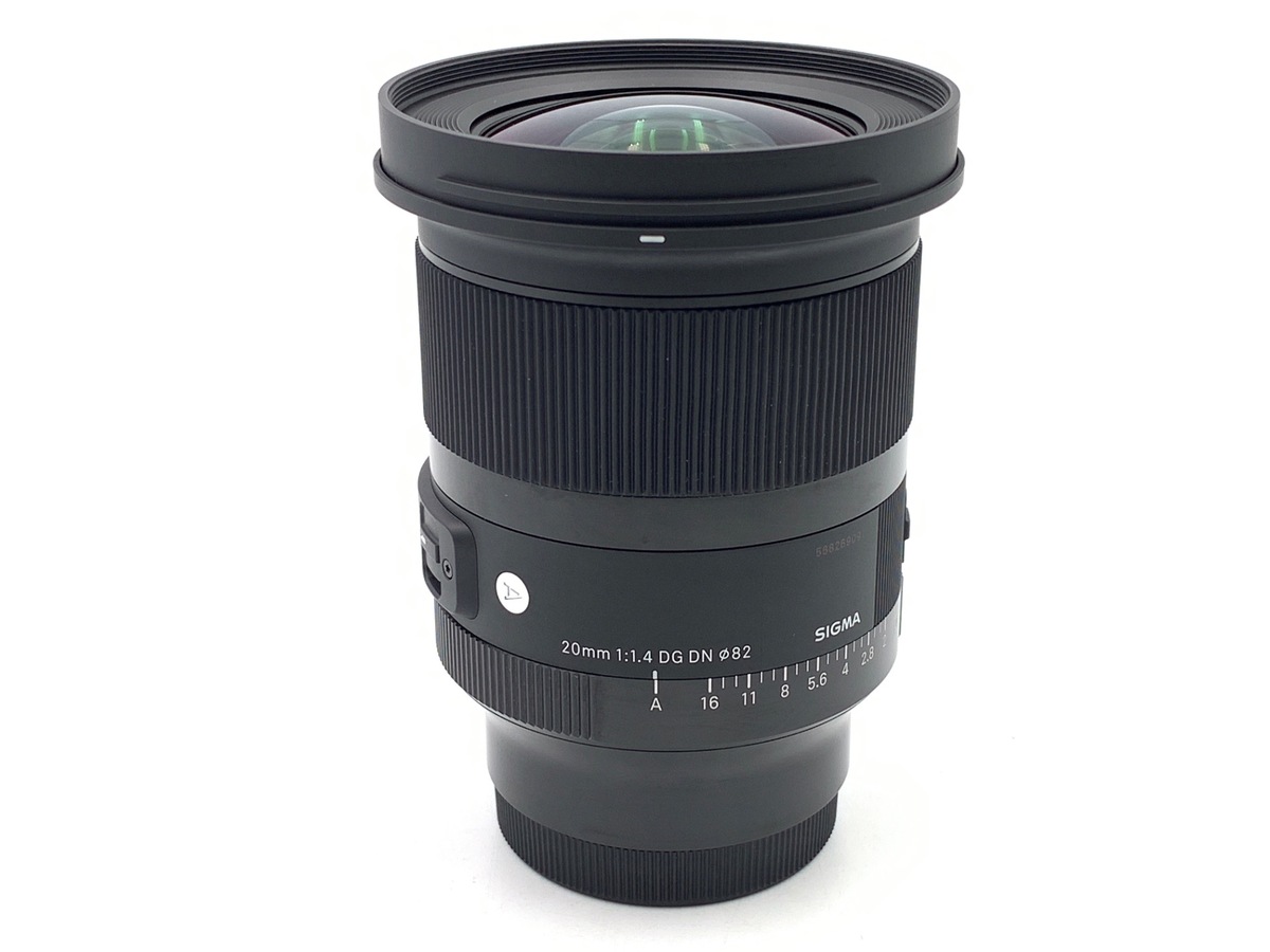 中古】シグマ 20mm F1.4 DG DN Art ソニーE用 在庫一覧｜カメラのキタムラ