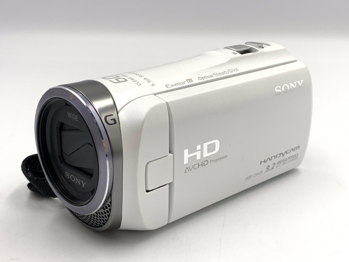 中古：B(並品)】ソニー HDR-CX420 ホワイト | 2403281109512 | 中古