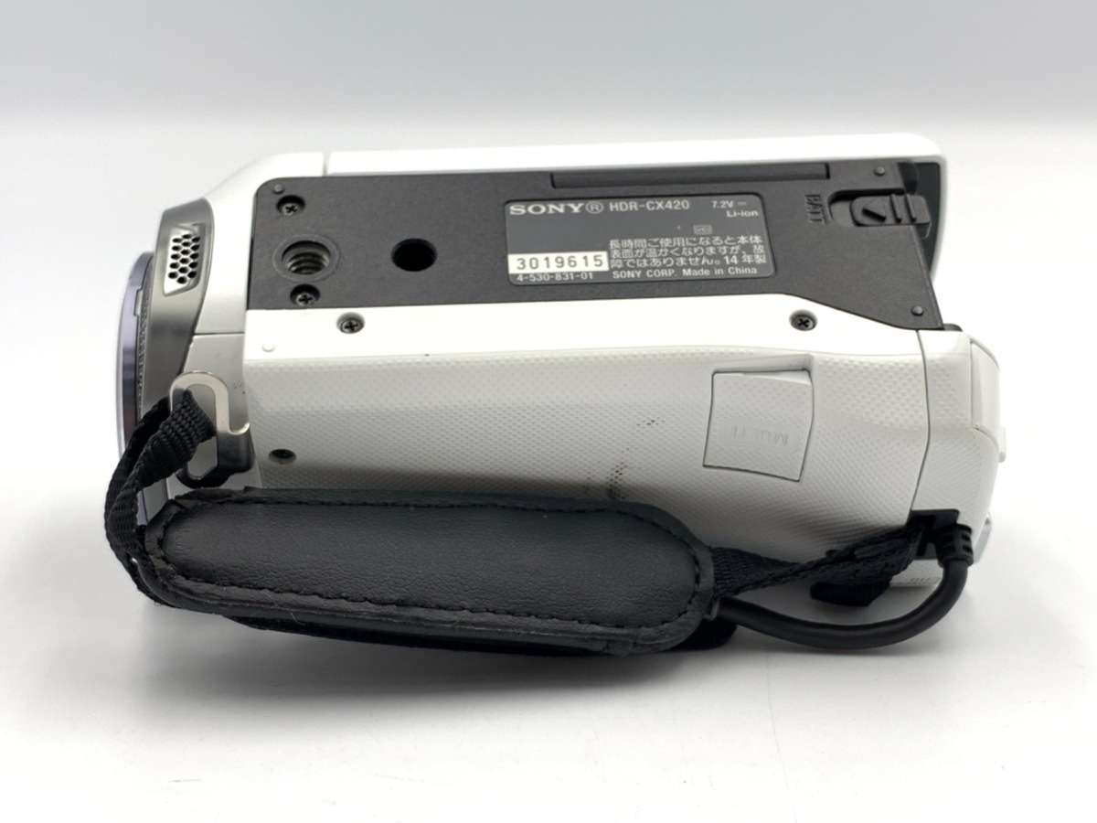 【中古】ソニー HDR-CX420 ホワイト