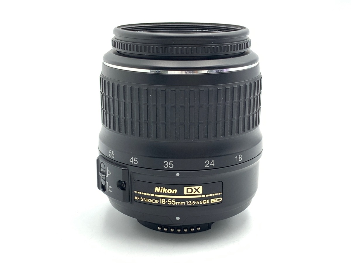 中古】ニコン AF-S DX Zoom Nikkor ED18-55mm F3.5-5.6G II BK 在庫 