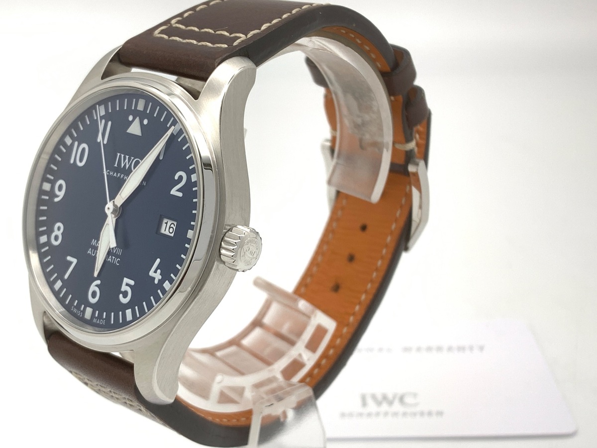 IWC パイロットウォッチ マークXVIIIプティ・プランス ブルー IW327004 ステンレススティール