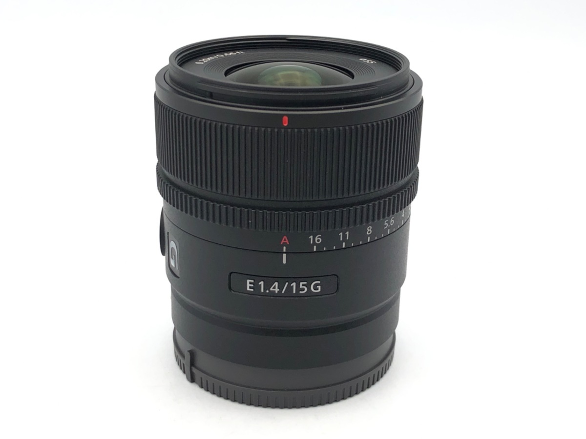 【限定SALE中】SONY E 15mm F1.4 G SEL15F14G 美品 中古：AB(良品)】ソニー E 15mm F1.4 G [SEL15F14G] | 2403281143523
