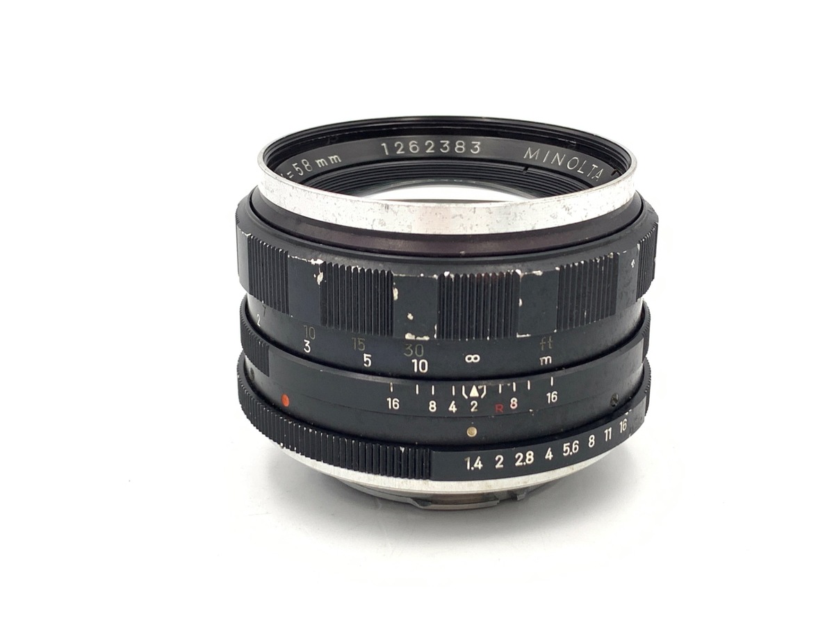 中古】ミノルタ AUTO ROKKOR-PF 58mm F1.4 在庫一覧｜カメラのキタムラ