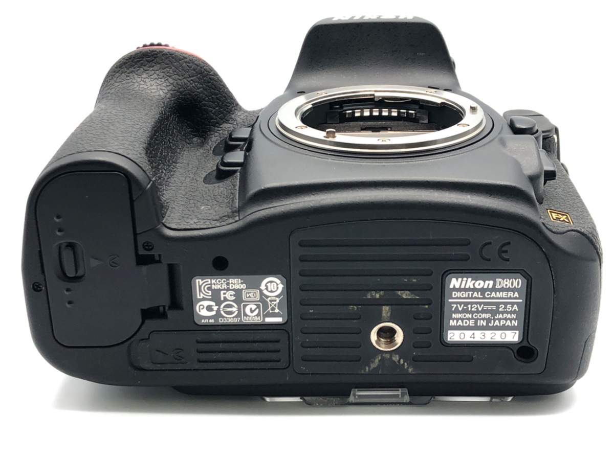 中古】ニコン D800 ボディ｜｜カメラのキタムラネットショップ