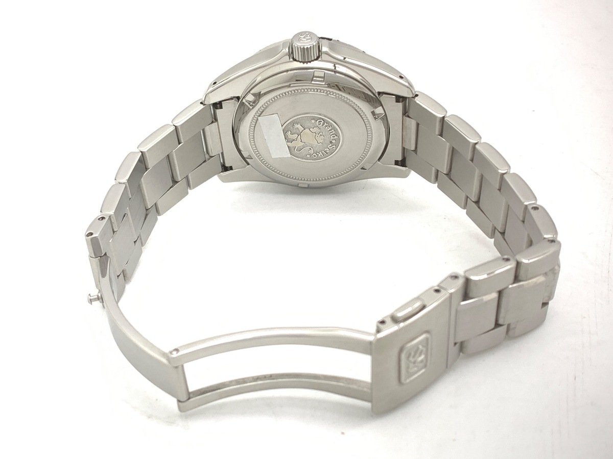 グランドセイコー メカニカル GMT ブラック SBGM001/9S56-00A0 ステンレススティール